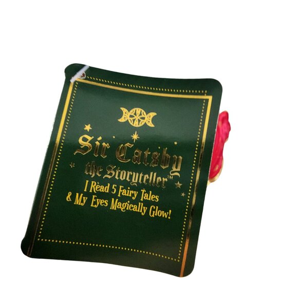 Sir Catsby The Storyteller Plush Cat Toy With Glowing Eyes - Picture 3 of 6